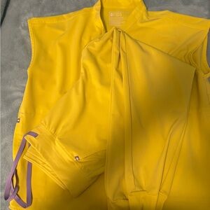 Figs lifesaver yellow scrubs set